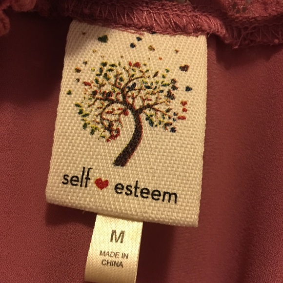 Mauve sleeveless lace blouse - Picture 4 of 4